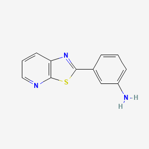 3-([1,3]Thiazolo[5,4-b]pyridin-2-yl)aniline