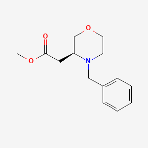 (s)-(4-Benzyl-morpholin-3-yl)-acetic acid methyl ester