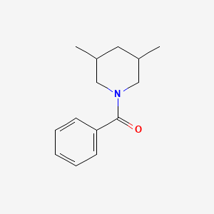 Piperidine, 1-benzoyl-3,5-dimethyl-