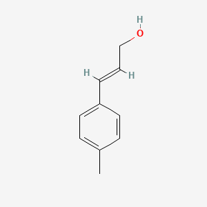 molecular formula C10H12O B3046298 4-Methylcinnamyl alcohol CAS No. 122058-30-4