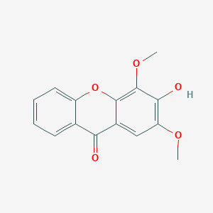 9H-Xanthen-9-one, 3-hydroxy-2,4-dimethoxy-