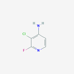 molecular formula C5H4ClFN2 B3046329 3-Chloro-2-fluoropyridin-4-amine CAS No. 1227577-11-8
