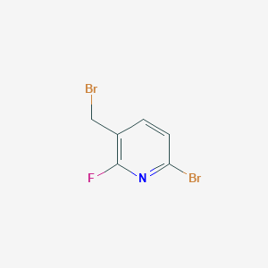 6-Bromo-3-(bromomethyl)-2-fluoropyridine