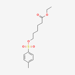 Hexanoic acid, 6-[[(4-methylphenyl)sulfonyl]oxy]-, ethyl ester