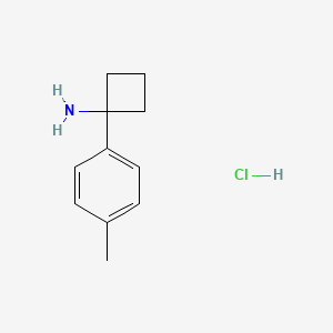 1-(4-Methylphenyl)cyclobutan-1-amine hydrochloride