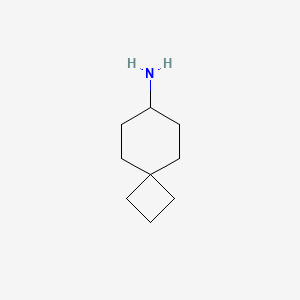 molecular formula C9H17N B3046354 Spiro[3.5]nonan-7-amine CAS No. 1232433-32-7