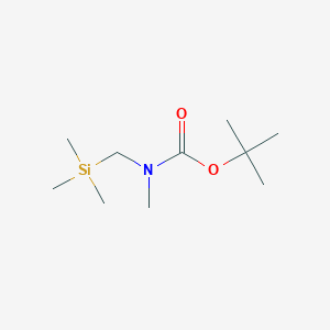 tert-Butyl methyl((trimethylsilyl)methyl)carbamate