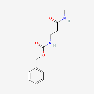 molecular formula C12H16N2O3 B3046365 Benzyl (3-(methylamino)-3-oxopropyl)carbamate CAS No. 123494-21-3
