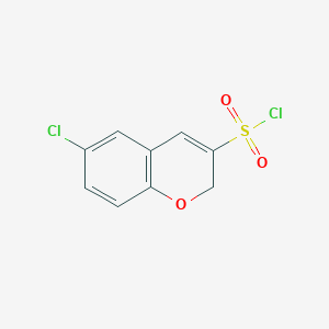 6-chloro-2H-chromene-3-sulfonyl chloride