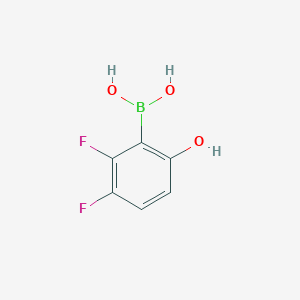 (2,3-Difluoro-6-hydroxyphenyl)boronic acid