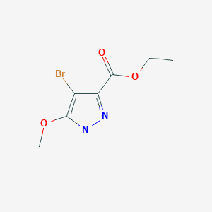 Ethyl 4-bromo-5-methoxy-1-methyl-1H-pyrazole-3-carboxylate