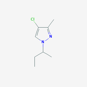 4-Chloro-3-methyl-1-(methylpropyl)pyrazole