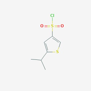 5-Isopropylthiophene-3-sulfonyl chloride