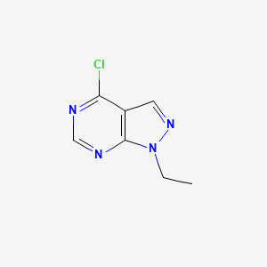 4-Chloro-1-ethyl-1H-pyrazolo[3,4-D]pyrimidine