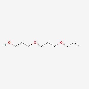 molecular formula C9H20O3 B3046487 3-(3-Propoxypropoxy)propan-1-ol CAS No. 124881-34-1
