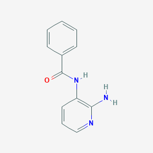 molecular formula C12H11N3O B304650 N-(2-aminopyridin-3-yl)benzamide 