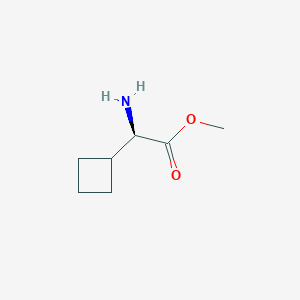 (R)-Methyl 2-amino-2-cyclobutylacetate