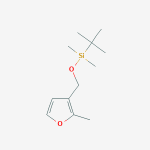 Silane, (1,1-dimethylethyl)dimethyl[(2-methyl-3-furanyl)methoxy]-