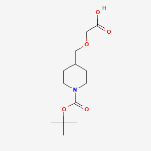 4-Carboxymethoxymethyl-piperidine-1-carboxylic acid tert-butyl ester