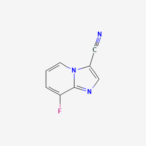 8-Fluoroimidazo[1,2-a]pyridine-3-carbonitrile