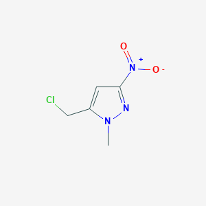 5-(chloromethyl)-1-methyl-3-nitro-1H-pyrazole