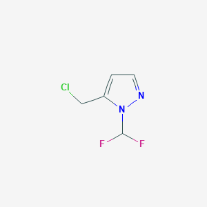 5-(Chloromethyl)-1-(difluoromethyl)-1H-pyrazole