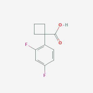 1-(2,4-Difluorophenyl)cyclobutanecarboxylic acid