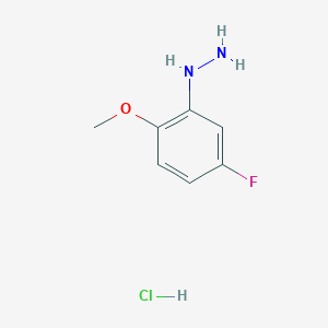 1-(5-Fluoro-2-methoxyphenyl)hydrazine hydrochloride