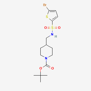 Tert-butyl 4-((5-bromothiophene-2-sulfonamido)methyl)piperidine-1-carboxylate