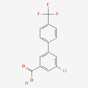 5-Chloro-3-(4-trifluoromethylphenyl)benzoic acid