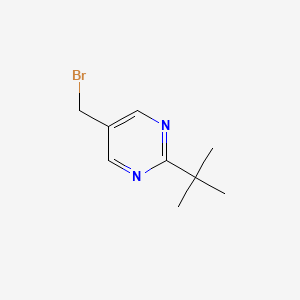 5-(Bromomethyl)-2-tert-butylpyrimidine