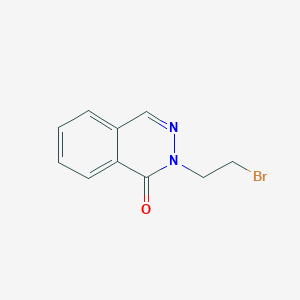 molecular formula C10H9BrN2O B3046662 2-(2-bromoethyl)phthalazin-1(2H)-one CAS No. 126300-23-0