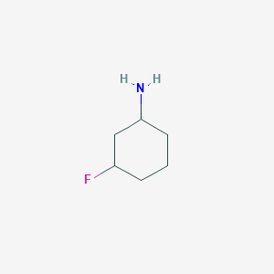 molecular formula C6H12FN B3046699 3-Fluorocyclohexanamine CAS No. 1273566-51-0