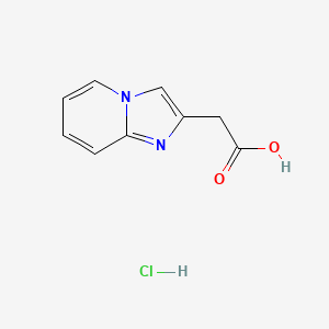Imidazo[1,2-a]pyridine-2-acetic acid hydrochloride