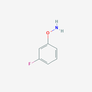 O-(3-fluorophenyl)hydroxylamine