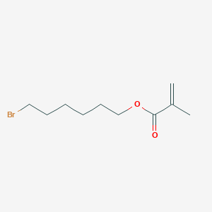 molecular formula C10H17BrO2 B3046723 6-溴己基 2-甲基丙-2-烯酸酯 CAS No. 128055-28-7