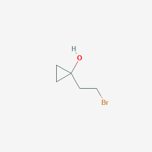 1-(2-Bromoethyl)cyclopropan-1-ol
