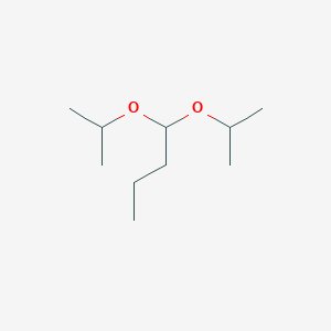 molecular formula C10H22O2 B3046772 Butane, 1,1-bis(1-methylethoxy)- CAS No. 13002-15-8