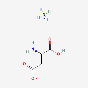 molecular formula C4H10N2O4 B3046783 L-Aspartic acid, monoammonium salt CAS No. 130296-88-7