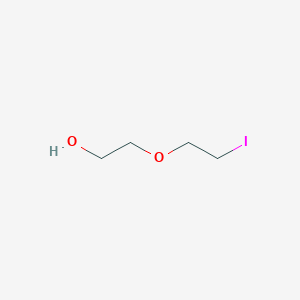 molecular formula C4H9IO2 B3046791 2-(2-碘乙氧基)乙醇 CAS No. 130536-69-5