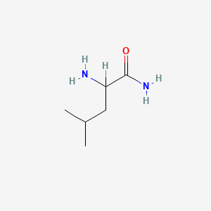 Pentanamide, 2-amino-4-methyl-