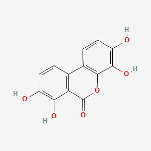 6H-Dibenzo(b,d)pyran-6-one, 3,4,7,8-tetrahydroxy-