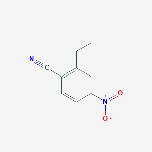 molecular formula C9H8N2O2 B3046840 2-Ethyl-4-nitrobenzonitrile CAS No. 1312008-58-4