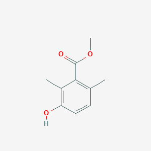 molecular formula C10H12O3 B3046842 Methyl 3-hydroxy-2,6-dimethylbenzoate CAS No. 131236-69-6