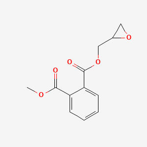 molecular formula C12H12O5 B3046849 Methyl (oxiran-2-yl)methyl benzene-1,2-dicarboxylate CAS No. 131301-02-5
