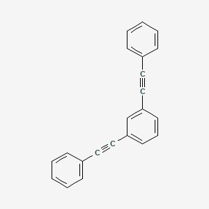 molecular formula C22H14 B3046855 1,3-双(苯乙炔基)苯 CAS No. 13141-36-1