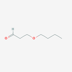 molecular formula C7H14O2 B3046877 3-Butoxypropanal CAS No. 13159-39-2