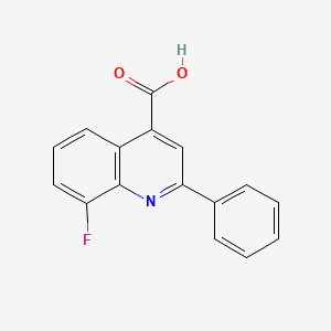 8-Fluoro-2-phenylquinoline-4-carboxylic acid
