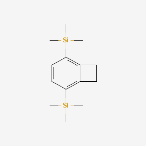 Silane, bicyclo[4.2.0]octa-1,3,5-triene-2,5-diylbis[trimethyl-