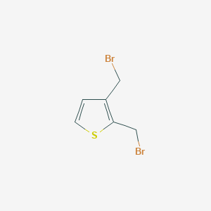 molecular formula C6H6Br2S B3046912 2,3-双(溴甲基)噻吩 CAS No. 13250-86-7